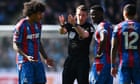 Bournemouth falter in race for Europe as 10-man Crystal Palace scrape draw