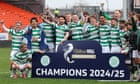 Celtic surge to 55th Scottish league title after 5-0 thrashing of Dundee United