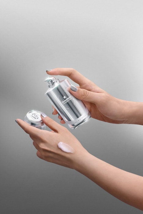 Beer-Branded Skin Creams - Heineken® Silver Has Debubted the Heineken® Smootheriser (TrendHunter.com)