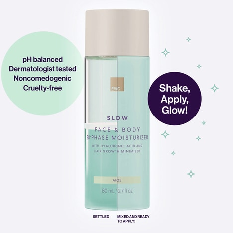 Bi-Phase Moisturizers - This EWC SLOW Dual-Phase Formula Soothes & Hydrates for Up to 24 Hours (TrendHunter.com)