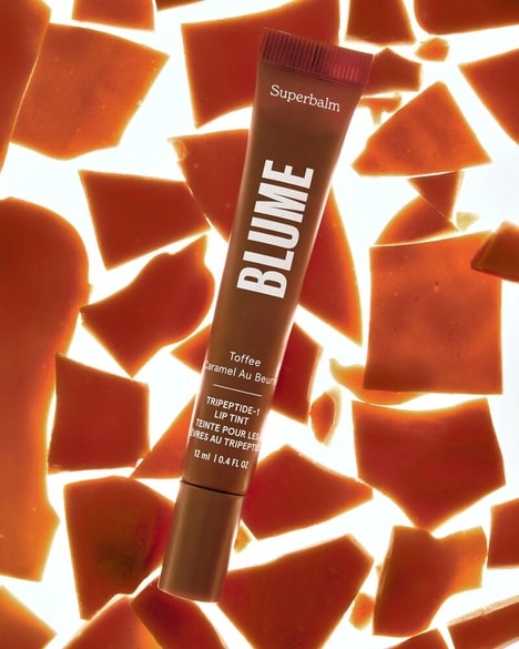 Canadian-Branded Lip Tints - Blume Introduced its 'Superbalm Lip Tint' in Toffee (TrendHunter.com)