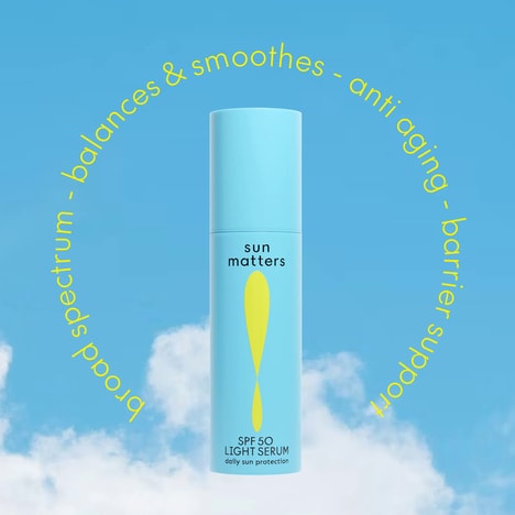 Microbiome-Friendly Sunscreens - Sun Matters' Light Serum SPF5O Protects & Supports Natural Balance (TrendHunter.com)