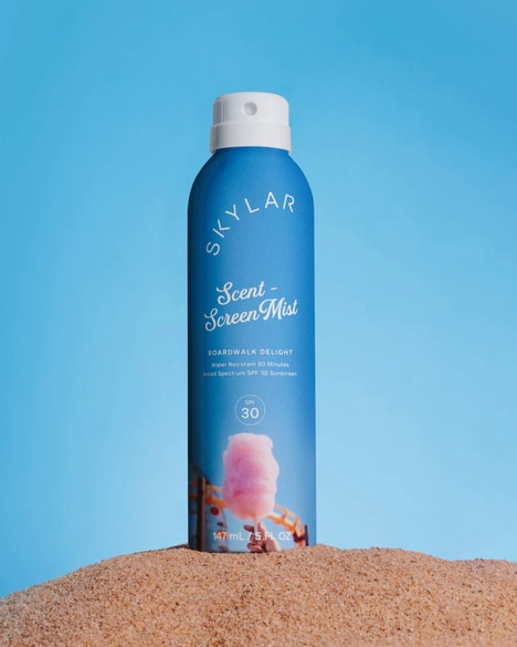 Scented Sunscreen Formulations - Skylar Debuts Festival-Ready SPF Mist With Signature Fragrance (TrendHunter.com)