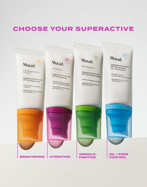 Reimagined SPF-Infused Moisturizers - Murad’s Superactive SPF 50 Moisturizers are 3-in-1 Staples (TrendHunter.com)