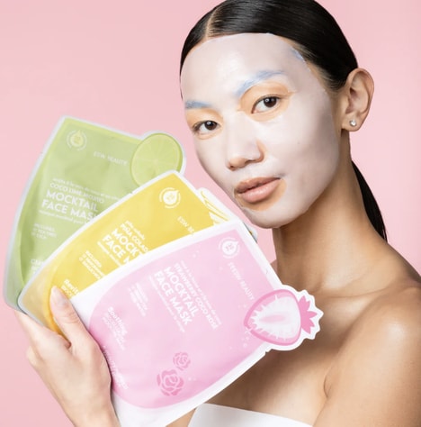 Mocktail-Inspired Beauty Masks - ESW Beauty Emphasizes Playful Packaging for Cosmetic Formulations (TrendHunter.com)