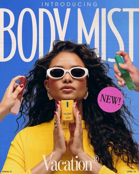 80s-Style Body Mists - The Body Mist by Vacation Collection is Portable, Layerable and Nostalgic (TrendHunter.com)