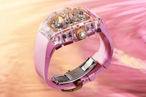 Premium Sapphire Watch Collections - Richard Mille Introduces Three RM 75-01 Flying Tourbillon (TrendHunter.com)