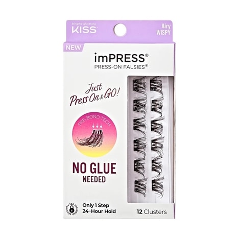Glue-Free Natural-Looking Falsies - The Kiss imPRESS Falsies are Hassle Free and Affordable (TrendHunter.com)