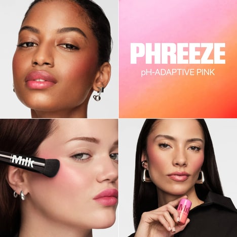 Color-Changing Jelly Tints - Milk Makeup's pHreeze Cooling Water Jelly Tint May Turn Coral or Pink (TrendHunter.com)