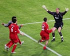Jerzy Dudek: ‘Carra said to do the spaghetti legs like Grobbelaar but I needed to study my book’