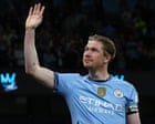 De Bruyne’s big City sendoff and a Europa League final preview: Football Weekly - podcast