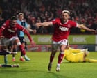 Matty Godden’s late strike fires Charlton past Wycombe into playoff final
