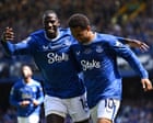 Ndiaye double gives Everton win over Southampton in Goodison Park finale