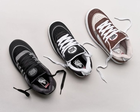 Chunky Archival Skate Sneakers - The Estazzo Sneaker by Vans Gets a Revamped Look (TrendHunter.com)