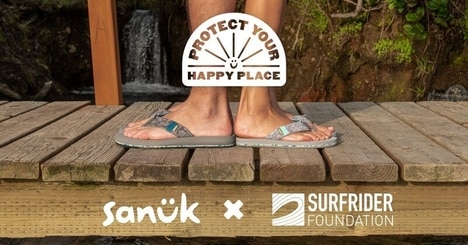 Ocean Footwear Capsules - Sanuk Teams Up with the Surfrider Foundation for an Earth Month Capsule (TrendHunter.com)