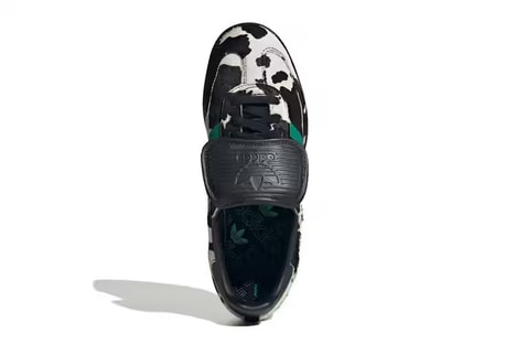 Faux Fur-Animal Print Sneakers - adidas' Samba LT Makes Up its Cow Print Pack (TrendHunter.com)