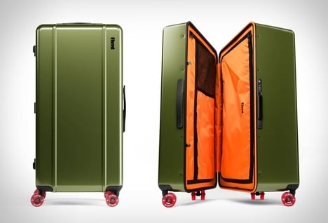 Chic Skate Culture Suitcases - The Floyd Bold Suitcase Has a Retro Build with an 87-Liter Capacity (TrendHunter.com)