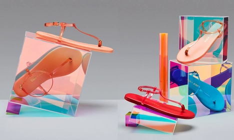 Sleek T-Strap Shoes - Tkees x J.Crew Debut Jelly-Inspired Mariana Sandals (TrendHunter.com)