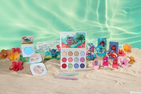 Vibrant Summer Beauty Collections - ColourPop x Disney Partner for a Disney Lilo & Stitch Collection (TrendHunter.com)