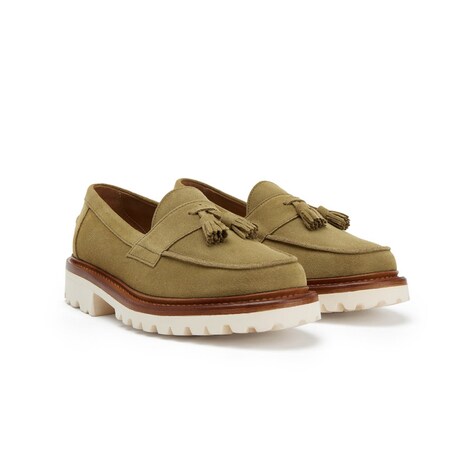 Classic Sage-Colored Loafers - Blackstock & Weber Debuts the Clásico Tassel Loafer in Sage (TrendHunter.com)