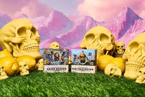 Collaborative Soap Sequels - Dr. Squatch x Liquid Death Introduce Dirt Destroyer and Grime Reaper (TrendHunter.com)