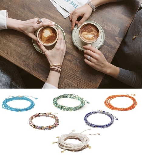 Handmade Multifunctional Wrap Bracelets - Anne Sportun Boasts Its Signature Wrap Bracelet-Necklaces (TrendHunter.com)