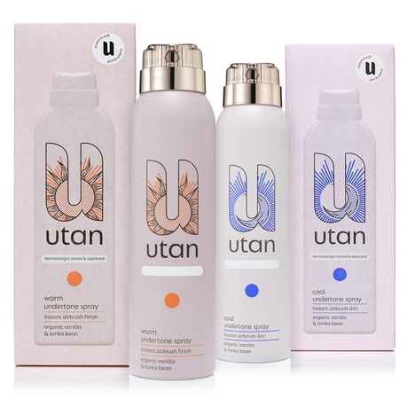 Undertone-Matching Sunless Tanners - These utan Instant Tan Sprays Come in Warm, Cool and Neutral (TrendHunter.com)