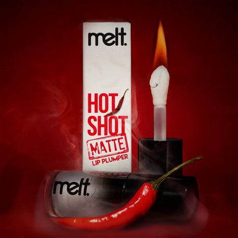 Matte Lip Plumpers - Melt Cosmetics' Hot Shot Matte Lip Plumper Enhances Fullness Without Shine (TrendHunter.com)