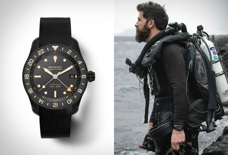 Mission-Ready Mechanical Timepieces - The Bremont Supermarine S302 JET is Suited for Land and Sea (TrendHunter.com)