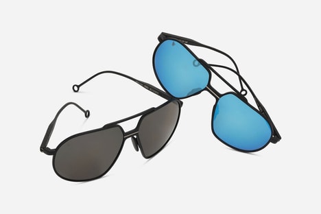 Tactical Titanium-Made Sunglasses - Westy King Sunglasses are Handcrafted in Osaka, Japan (TrendHunter.com)