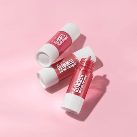 Easy Dropper-Application Blushes - Revlon's Glimmer Blush Drops Boast a Serum-Like Texture (TrendHunter.com)