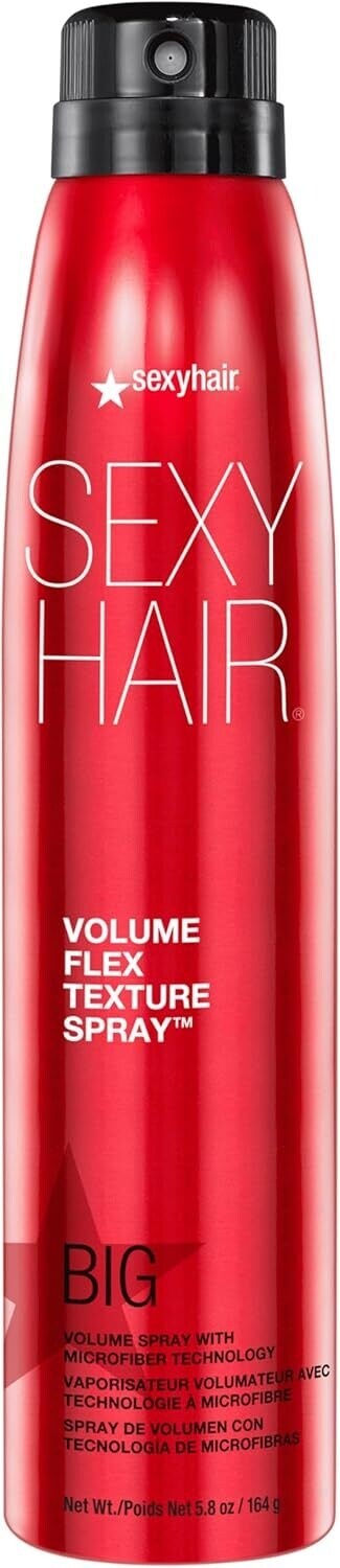 Award-Winning Hair Sprays - Sexyhair's Big Volume Flex Texture Spray Boasts Microfiber Technolog (TrendHunter.com)