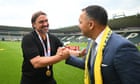 ‘He is my man’: Leeds chair says Daniel Farke to stay on as manager in Premier League
