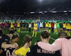 NWSL says game should have stopped after Savy King collapsed on field