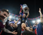 Luis Enrique secures status as one of the all-time greats with PSG triumph | David Hytner