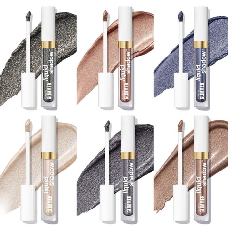 One-Step Glimmer Eyeshadows - Revlon Glimmer Liquid Shadow Adds Dazzling Shimmer to the Eyes (TrendHunter.com)