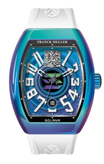 Web3-Integrated Luxury Timepieces - Franck Muller Partnered with Solana on a Limited Crypto Watch (TrendHunter.com)