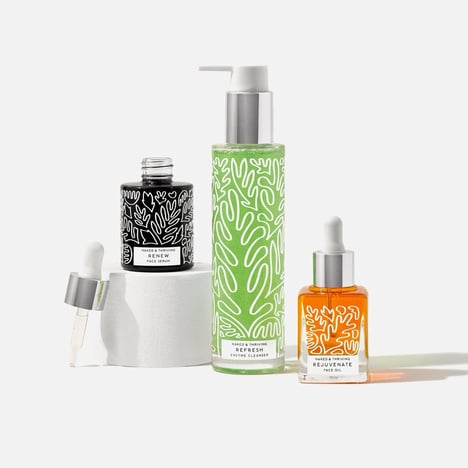 Refreshing Nighttime Skincare Systems - The Refresh Routine by Naked & Thriving is Nourishing (TrendHunter.com)
