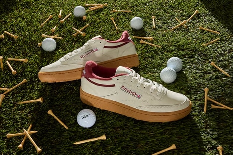 Modern Country Club Sneakers - Reebok Introduces the Signature Club C Golf Sneaker Model (TrendHunter.com)