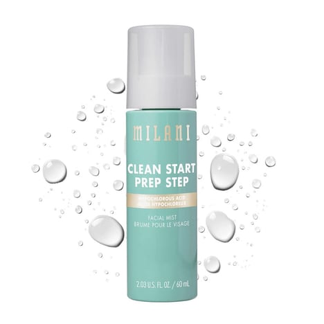 Sensitive Skin Cosmetic Mists - The Milani Clean Start Prep Step Facial Mist Has Hypochlorous Acid (TrendHunter.com)