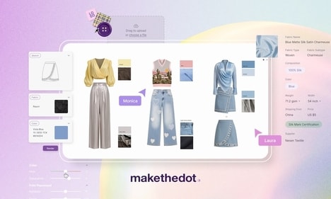 AI-Powered Fashion Design Platforms - Make the Dot Streamlines Prototyping, Collaboration & More (TrendHunter.com)