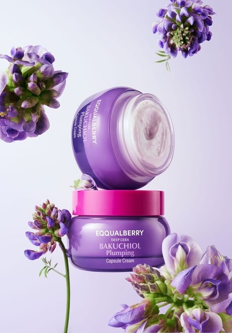 Plant-Based Retinol Alternatives - EQQUALBERRY Launches its 'Bakuchiol Plumping Capsule Cream' (TrendHunter.com)