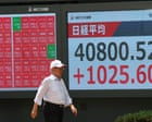 FTSE 100 hits record high as US-Japan trade deal cheers markets – business live