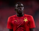 West Ham eye £22m move for Slavia Prague left-back El Hadji Malick Diouf