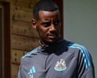 Howe confident Isak will stay at Newcastle after striker left out of thrashing by Celtic