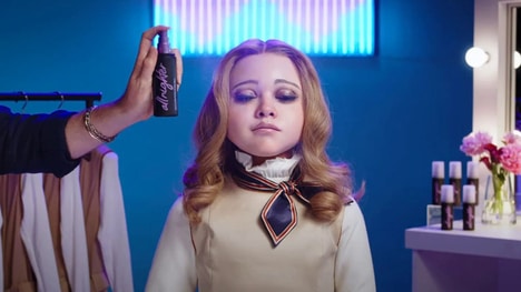Horror Doll Makeup Campaigns - Urban Decay x M3GAN Team Up for 'Killer Looks Only' (TrendHunter.com)