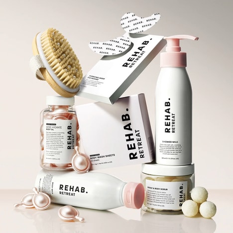 Science-Led Body Care Collections - REHAB. Retreat Conveniently Recreates Spa Experiences at Home (TrendHunter.com)