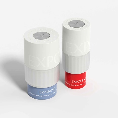 Two-Part Calming Serums - Exponent's Powder is Made to Be Activated and Mixed for Maximum Potency (TrendHunter.com)