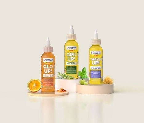 Multipurpose Haircare Cosmetic Oils - The Hollywood Beauty Level-Up Trio is Nourishing (TrendHunter.com)