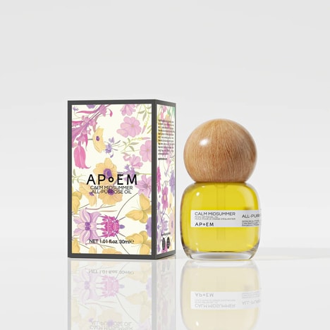 Flower Elixir Skincare - APoEM's Calm Midsummer All-Purpose Oil Boosts Firmness & Elasticity (TrendHunter.com)
